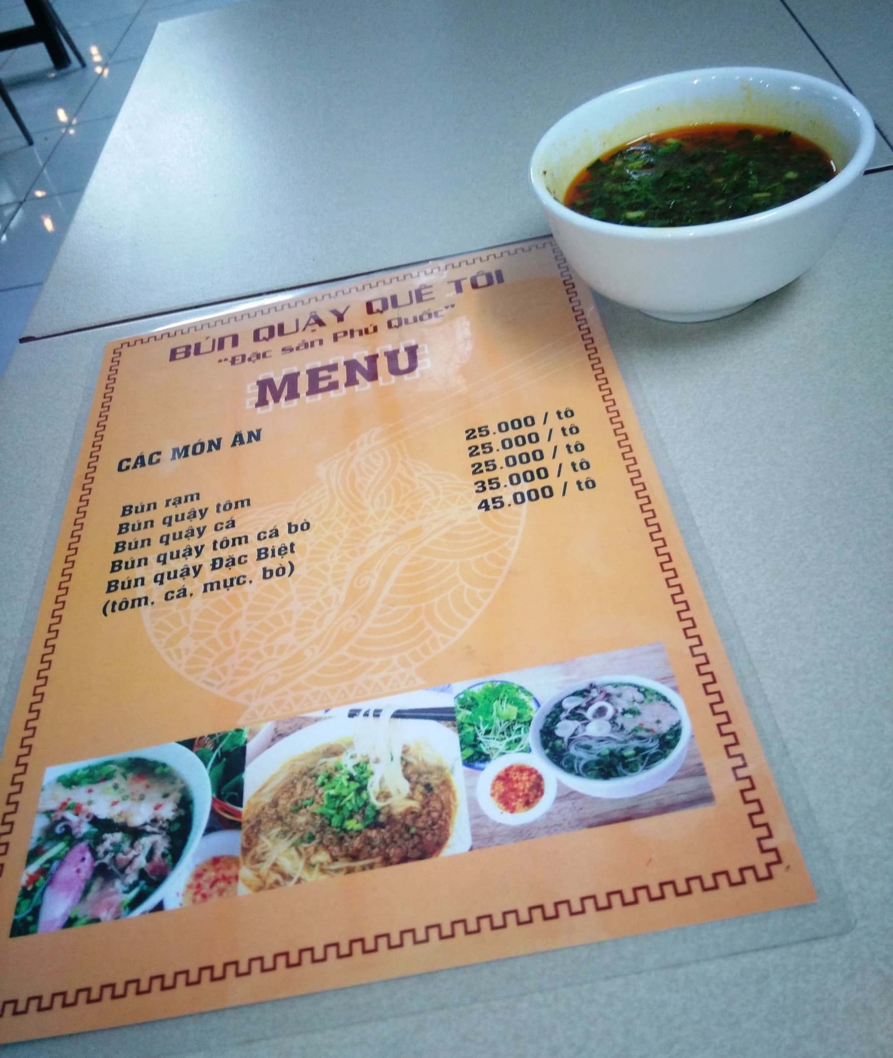 2. Bún quậy Kiến Xây