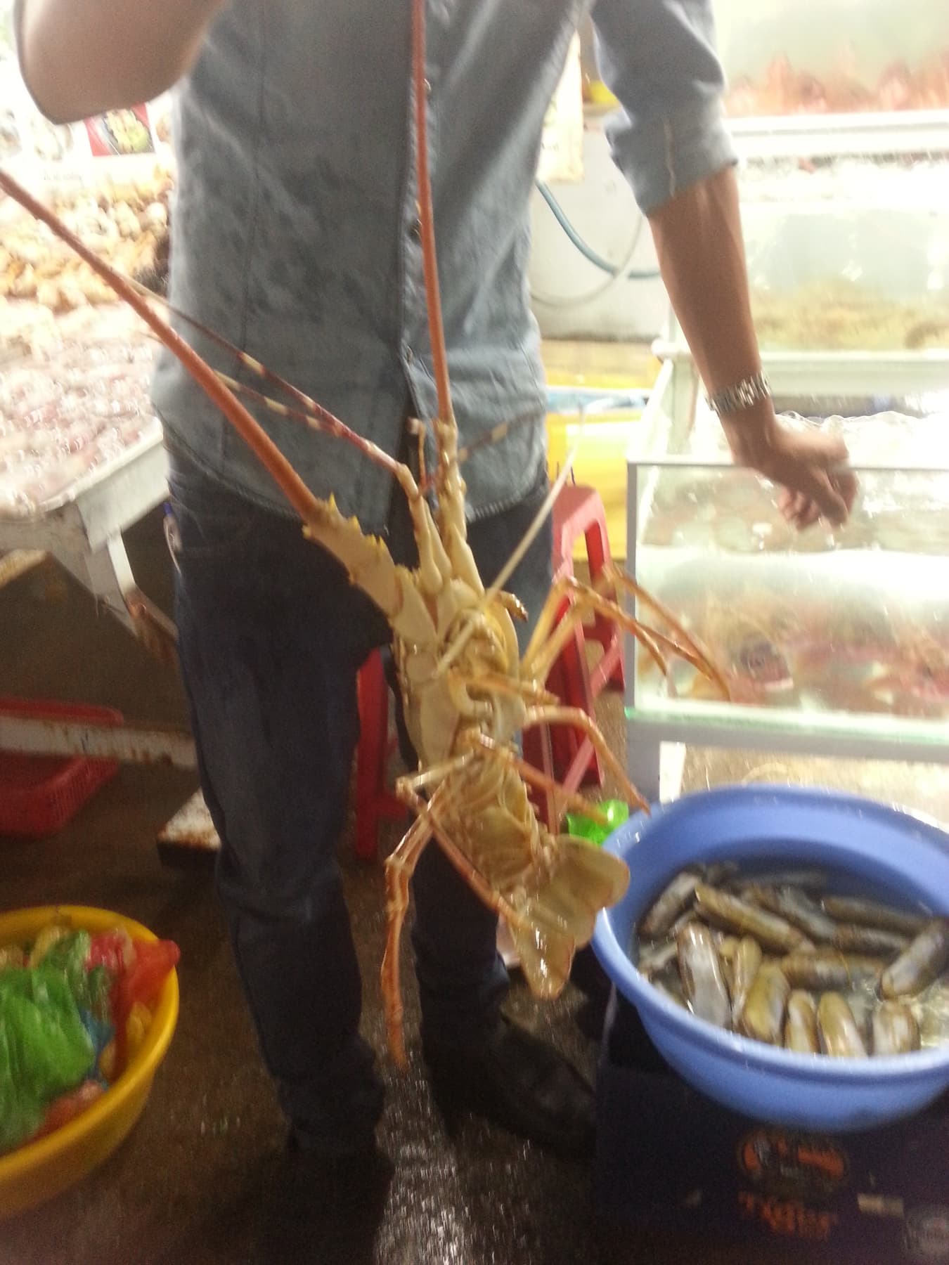 1. Hải sản 夜市海鲜拼盘